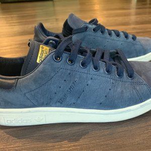 stan smith navy gold